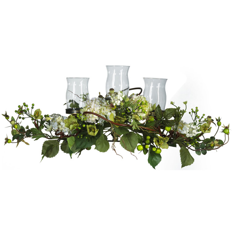 Darby Home Co Hydrangea Candelabrum & Reviews Wayfair